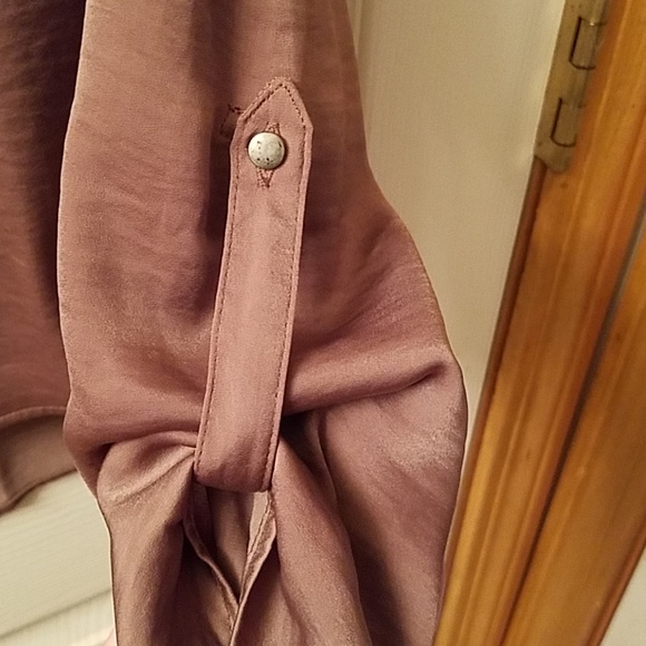 Small, brown blouse top - Picture 3 of 4